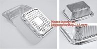 Aluminum Pans With Covers Disposable Food Containers Great For Baking, Cooking, Heating, Storing, Prepping Food