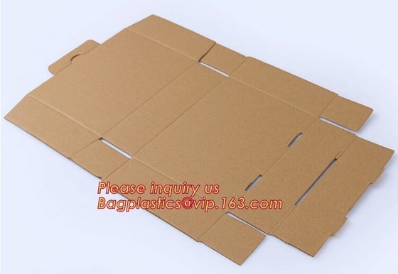 Kraft Pizza Paperboard Take Out Containers cheap pizza delivery box Packing Boxes,recyclable Pizza packaging boxes bagea