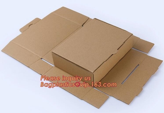 Kraft Pizza Paperboard Take Out Containers cheap pizza delivery box Packing Boxes,recyclable Pizza packaging boxes bagea