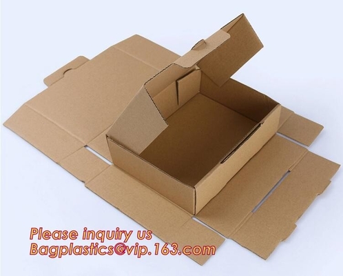 Kraft Pizza Paperboard Take Out Containers cheap pizza delivery box Packing Boxes,recyclable Pizza packaging boxes bagea