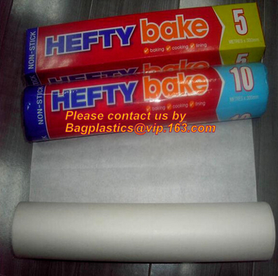 Non-Stick Baking Greaseproof Parchment Aluminum Foil Lined Oneside Coating Paper, Baking Parchment Paper Rounded