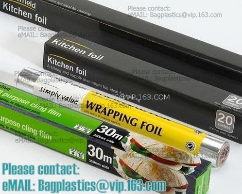 Compostable Biodegradable Corn PLA Foil Roll Wrap Film, PVC Cling Film, Fresh Food Wrap Cover, Food Wrap PE Cling Film