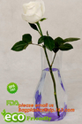Vinyl Plastic Standup Flower Vase,PVC Plastic Flower Vase With Wonderful Design,Waterproof Foldable Plastic