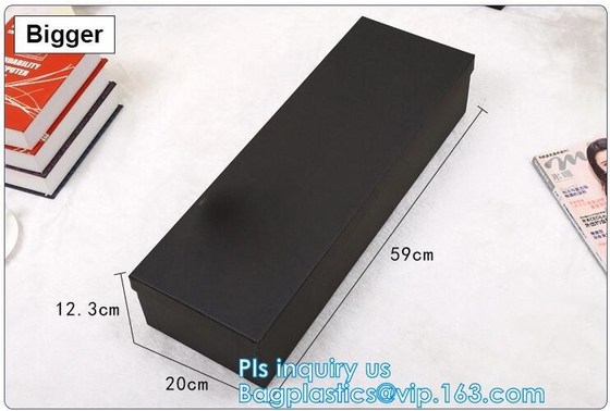 Luxury Paper Packaging Gift Box,Black Wholesale Custom Logo Premium Luxury Cardboard Paper