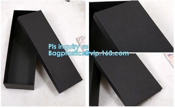 Luxury Paper Packaging Gift Box,Black Wholesale Custom Logo Premium Luxury Cardboard Paper