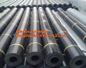 Steel plastic geogrid HDPE film HDPE LDPE geomembrane composite geomembrane woven geotextile nonwoven geotextile Extrusi