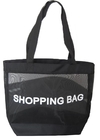 Mesh Beach Bags, Grocery Produce Tote Bag With Zipper &amp; Pockets For Gym, Picnic, Shopping Or Travel