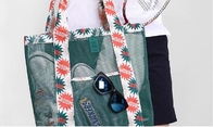 fashion handbags customised plastic pvc tote beach bag transparent, Travel Beach Camping Mesh Shoulder Tote Beach bag