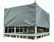 water &amp; weather resistant, dust proofed PVC weatherproof fabrics Pallet Box Rack Stillage Cover Protective Shielding