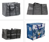 Extra Large Oversized Heavy Duty Zippered Laundry Bags Shopping Storage Moving And More – Made From Ultra Durable Woven