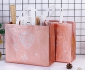 Glossy Glitter Durable Reusable Grocery Bag Tote Bag Handles Bag,Medium Non-woven Fashionable Present Bag Gift Bag,Goodi