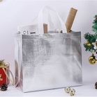 Silvery Bags, Golden bags, Handle bags, Durable Reusable Medium Non-woven Gift Bag Set Of 5,Shopping Bag,Promotional Bag