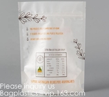 Compostable Corn Starch Laminated Biodegradable Packaging Bag PLA Bag PBAT Corn Starch Compostable Pouch With Lip