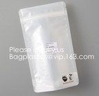 BIODEGRADABLE COMPOSTABLE, PLA, CORN STARCH PLA Stand Up Pouch Zipper Bag , Zipper Bag For Food, ECO FIRNEDLY, GREEN PAC