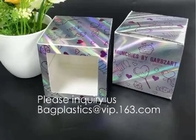 Laser Holographic Material Printed Heat Seal Aluminum Foil Packing Plastic Bag With k For Small Stuff 10g 5g