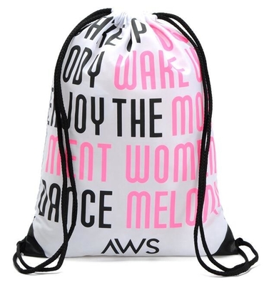 Multicolor Drawstring Backpack Bags Sports Cinch Sack String Backpack Storage Bags For Gym Traveling Backpack Drawstring