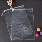 BAGEASE Transparent Bottom Gusset Slider Zipper Garment Packaging Pouch K Swimwear Clothing Bag Clear Poly