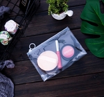 Wet Wipe Tissue Quick Makeup Bag Zippered Toiletry Carry Pouch Portable Resealable Zipper Shipping Bags For Jewellery