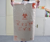 Hospital Rubbish Bag, Healthcare supplies, clinic waste disposal Hazardous Waste Yellow Plastic Bag Asbestos Garbage Bag