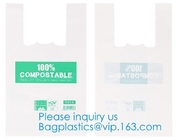 Factory Directly Sell Biodegradable Compostable Refuse Sack With EN13432 / BPI OK Compost Home ASTM D6400 Certificates