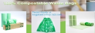 Edible 100% Fully Compostable Biodegradable Organic Corn Starch Enviroment PLA Biodegradable Disposable Recyclable pac