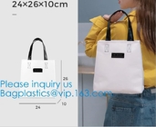 Waterproof PVC Tarpaulin Tote Bag Compact Portable Durable Tarpaulin Cloth Reflector Attached Carry-On Container