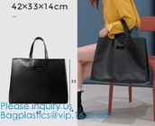Vintage Tarpaulin Shoulder Bag Fashion Custom Durable Shopping Bag Tarpaulin Bag Washable Tote Dry Bag Cotton Handle