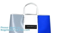 Custom Printing Tear Proof Promotional Bag Washable Handbag Dry Bag Soft Handle Shoulder Bag Pack PVC With Zipper