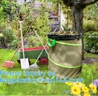 Waste Refuse Rubbish Grass Sack Waterproof Leaf Bag Outdoor Camping Pop Up Bag Collapsible Container Gardening Bag