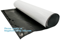 Black &amp; White Poly Film  Panda Poly Film Light Deprivation Greenhouse Cover UV Treated Horticulture Poly Film Sheeting