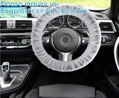 Disposable Steering Wheel Cover Non-Woven Disposable Wheel Cover Anti-Slip Car Steering Wheel Cover Universal Breathable