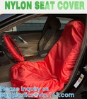 Universal Reusable Nylon Car Seat Cover custom logo for car front seat to keep car clean Water resistant UV Protection