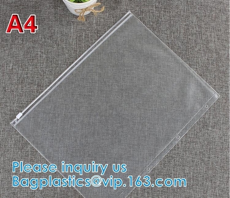 Clear Documents Files Holder Bags, Custom Logo, File Holder, Travel Pvc Cosmetic Bag Promotional Travel Plastic Bag