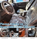 Biodegradable Compost Car Floor Mat Auto Disposable Steering Wheel Seat Cover Interior Accessories Steering Tire Bags