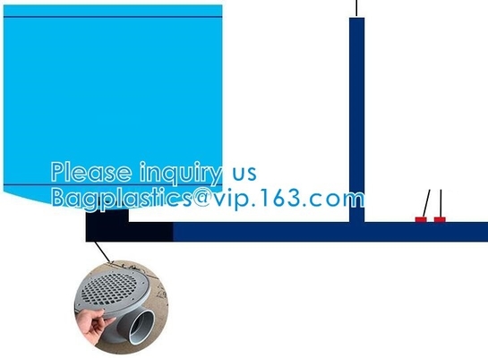 Aquaculture Pool PVC Coated Cloth COATED BANNER Tarpaulin Greenhouse Fish Pond Crayfish Koi Culture Child Water Pool
