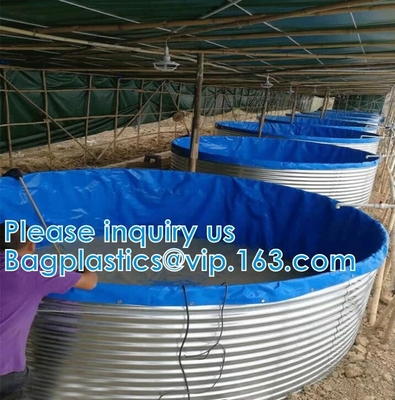 Aquaculture Pool PVC Coated Cloth COATED BANNER Tarpaulin Greenhouse Fish Pond Crayfish Koi Culture Child Water Pool