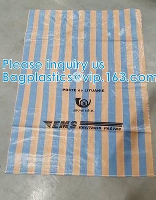 PP Woven EMS Post bags, mailer mailing postal bags, drawstring Jumbo Vacuum Storage Valve Bags,100% Virgin Bulk Bag