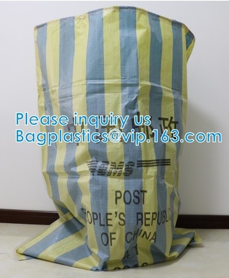 PP Woven EMS Post bags, mailer mailing postal bags, drawstring Jumbo Vacuum Storage Valve Bags,100% Virgin Bulk Bag