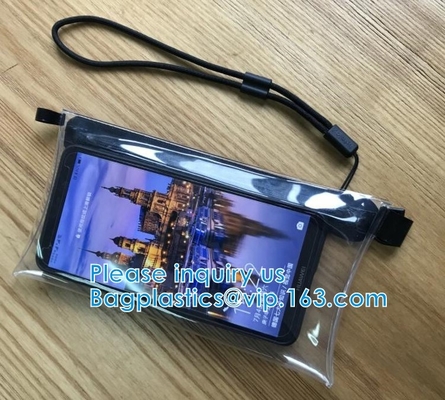 Waterproof Phone Pouch, Universal Waterproof Phone Case, Dry Bag Outdoor Beach Bag IPhone Holder Underwater Cellphone