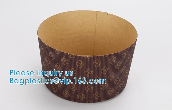 Panettone Disposable Paper Round Cake Molds Paper Molds CAKE CUP Baking Cups Muffins Oilproof Cupcake Liner