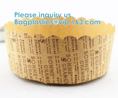 Panettone Disposable Paper Round Cake Molds Paper Molds CAKE CUP Baking Cups Muffins Oilproof Cupcake Liner