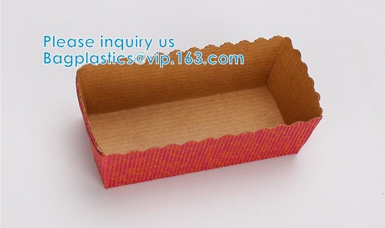 Paper Baking Mini Loaf Pan Kitchen Supply, Chef Supplies, chocolate pastry piping, bakery supplies, Christmas Cupcake