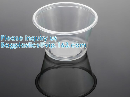 Disposable Sauce Cups With Lid Food Storage Containers Boxes Package Box&Lid Portable Disposable Portable Plastic Cups