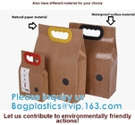 Bio Handle Eco Kraft Waterproof handle Rice Packing Food Packaging, Such As Rice, Tea Leaves, Dried Nuts, Corns