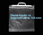 Frosted K Bag EVA PVC Hanger Bag For Clothes, EVA Frost Drawstring Bag, Frosted EVA Garment Packing Bag Zip