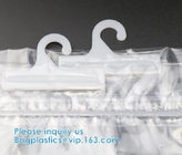 biodegradable Clothes Underwear PVC Packaging Bag With Hook Display Bikini Swimwear Bag, Environmental