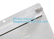 Packaging Poly Bag For Garment/Food /Electronic Products, Toothbrush Zipper PVC Packing Bag, K Plastic Bags Waterp