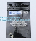 Herbal Medical Packaging Bag Smell Proof Aluminum Foil Resealable Herbal Tea Ziplockk Pouch Bag