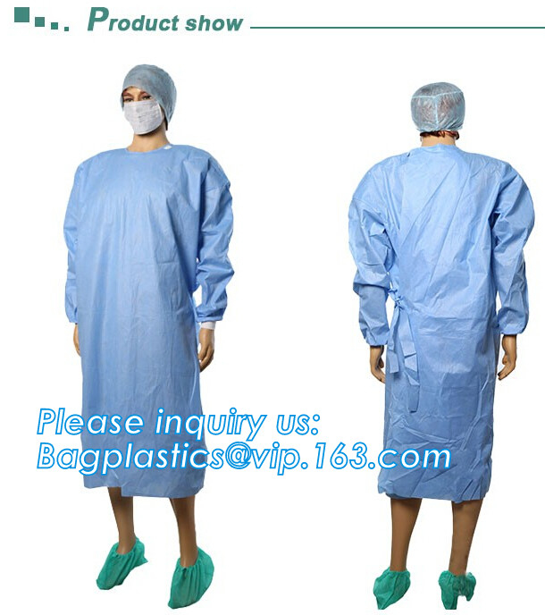 Sterile Disposable Surgical Gown,Long sleeves disposable hospital isolation gowns,Manufacturer Supplier surgical gown ma
