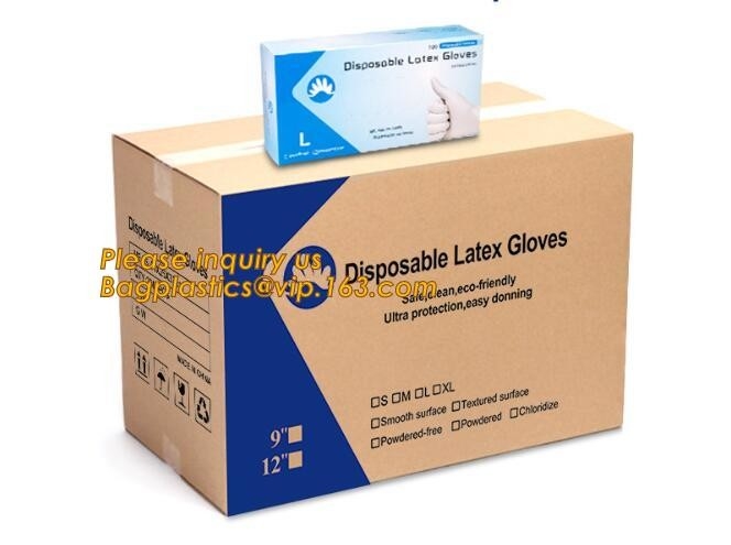 Disposable latex glove medical examination gloves,Medical Natural latex examination glove no powder,disposable medical g